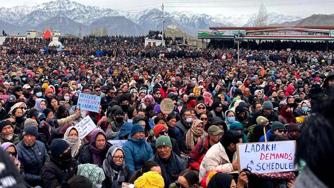Ladakh Protest