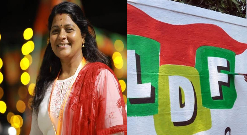 ഇരുപതിലധികം കേസുകൾ മറച്ചുവെച്ചു: ബിജെപി സ്ഥാനാർത്ഥിക്കെതിരെ പരാതിയുമായി എൽഡിഎഫ്