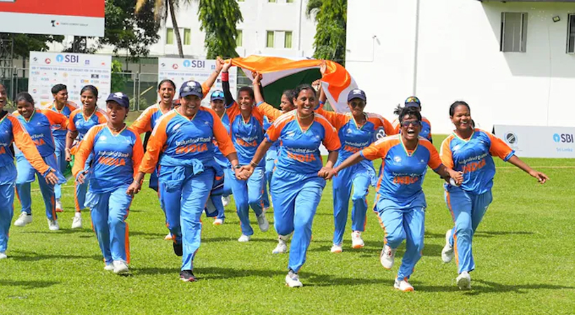 പ്രഥമ വനിതാ ടി20 അന്ധ ക്രിക്കറ്റ് ലോകകപ്പിൽ കിരീടം നേടി ഇന്ത്യ