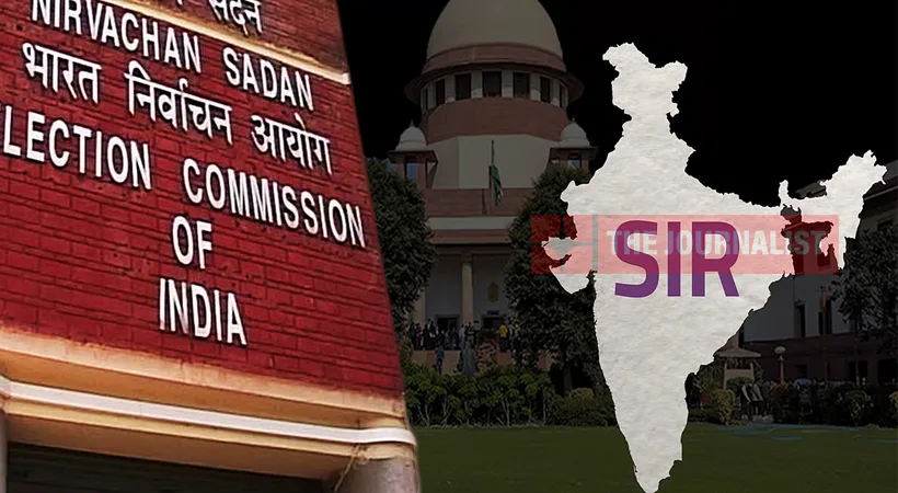 എസ്ഐആറിൽ മാർഗനിർദേശങ്ങൾ പുറപ്പെടുവിച്ച് സുപ്രീം കോടതി