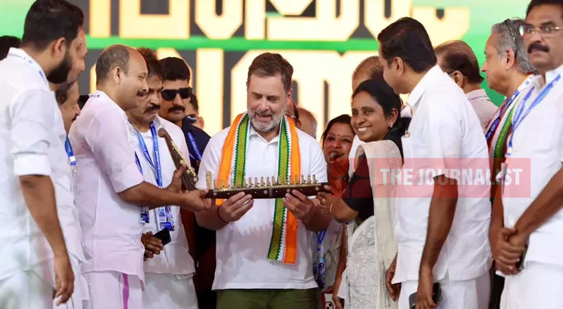 മലയാളിയുടെ ശബ്ദം ഉച്ചത്തിൽ മുഴങ്ങി കേൾക്കുന്ന തെരഞ്ഞെടുപ്പായി തദ്ദേശ തെരഞ്ഞെടുപ്പ് മാറി: രാഹുൽ ഗാന്ധി