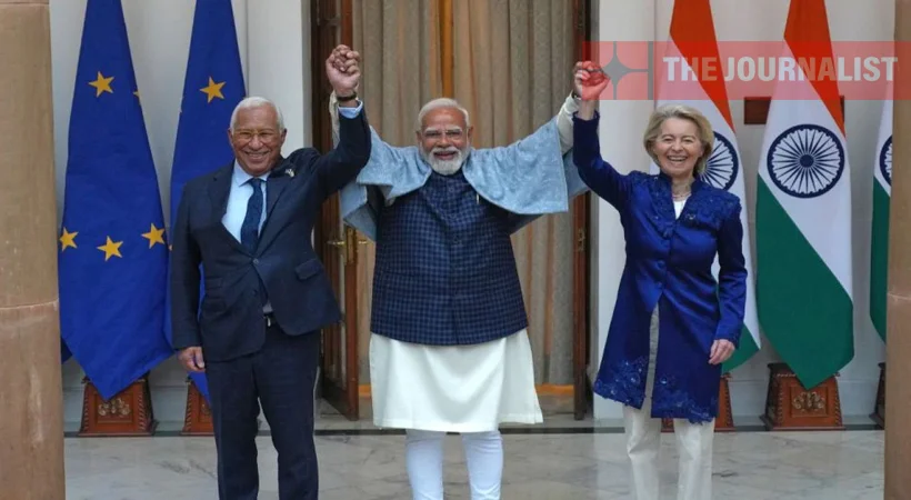ഇന്ത്യ-യൂറോപ്യൻ യൂണിയൻ സ്വതന്ത്ര വ്യാപാര കരാർ ഒപ്പുവെച്ചു: ഉൽപ്പാദന-നിക്ഷേപ മേഖലക്ക് വലിയ ഉത്തേജനം