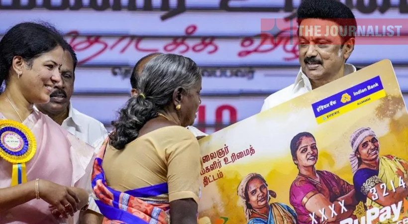 തെരഞ്ഞെടുപ്പിന് മുമ്പ് സ്ത്രീകളുടെ ബാങ്ക് അക്കൗണ്ടുകളില്‍ 5000 രൂപ : തമിഴ്‌നാട്ടിൽ സ്റ്റാലിന്റെ അപ്രതീക്ഷിത ബോണസ്