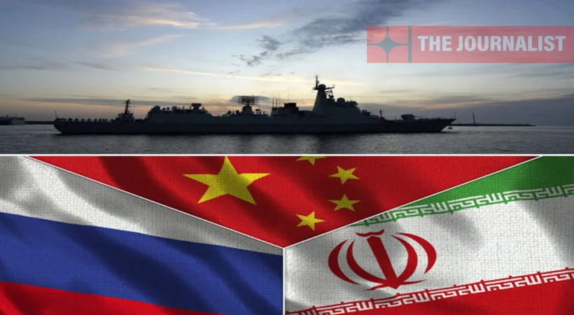 റഷ്യ-ചൈന-ഇറാന്‍ സംയുക്ത നാവിക അഭ്യാസം; സമുദ്രാധിപത്യത്തില്‍ ബഹുധ്രുവ ലോകക്രമം ലക്ഷ്യം