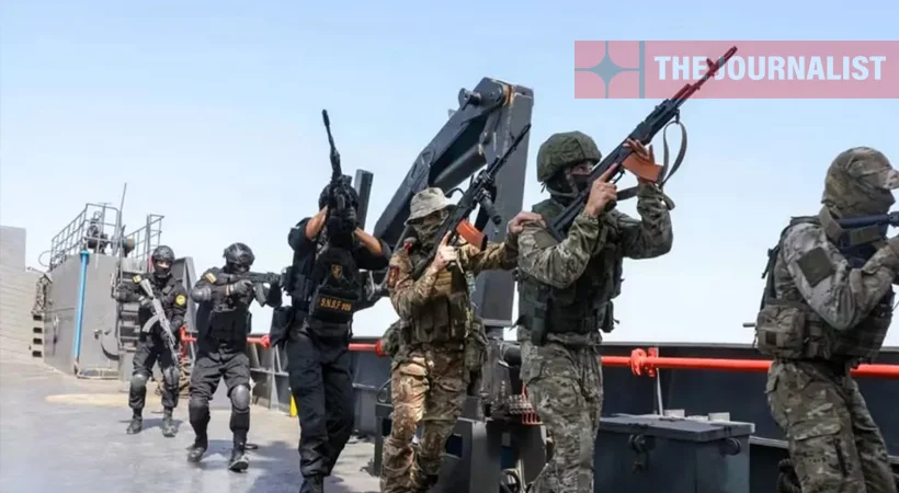 അമേരിക്കൻ ആക്രമണ ഭീഷണി നിലനിൽക്കെ സംയുക്ത സൈനികാഭ്യാസം നടത്തി ഇറാനും റഷ്യയും