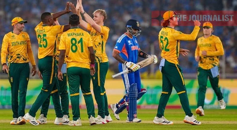 ടി20 ലോകകപ്പ് സൂപ്പർ 8: ദക്ഷിണാഫ്രിക്കക്ക് മുന്നിൽ ഇന്ത്യ തകർന്നു