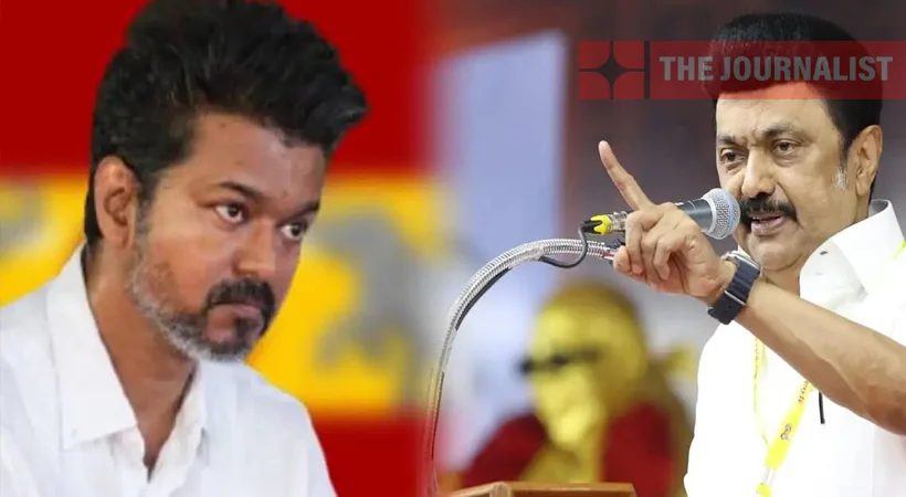 പരാജയഭീതി കാരണം ബിജെപിയുമായി സഖ്യമുണ്ടാക്കാൻ സ്റ്റാലിൻ സർക്കാർ ശ്രമിക്കുന്നു: വിജയ്