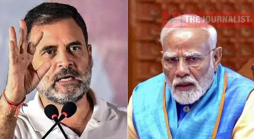 എപ്സ്റ്റീന്റെ ഫയലുകളിൽ നിങ്ങളുടെ പേര് വെളിപ്പെടുത്തുന്നതിനേക്കാൾ ലജ്ജാകരമായ മറ്റെന്തെങ്കിലും ഉണ്ടോ; പ്രധാനമന്ത്രിയോട് രാഹുൽ ഗാന്ധി