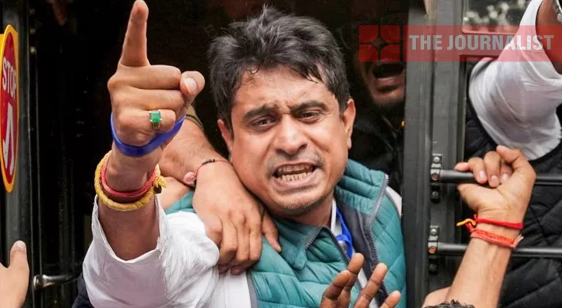 എഐ ഉച്ചകോടിയിലെ പ്രതിഷേധത്തിൽ യൂത്ത് കോൺഗ്രസ് ദേശീയ അധ്യക്ഷന് ജാമ്യം