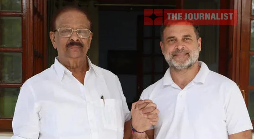 അതൃപ്തിയിലായിരുന്ന കെ. സുധാകരൻ ഡൽഹിയിലെത്തി ; രാഹുൽ ഗാന്ധിയുമായി കൂടിക്കാഴ്ച