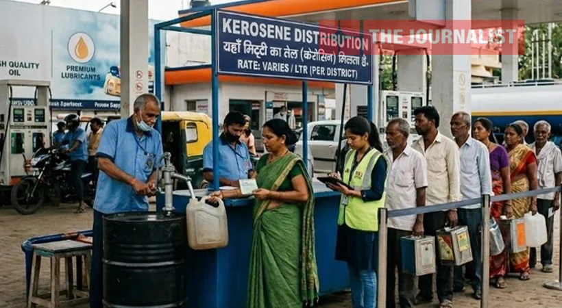 തിരഞ്ഞെടുക്കപ്പെട്ട പെട്രോൾ പമ്പുകൾ വഴി മണ്ണെണ്ണ വിതരണം ചെയ്യാൻ അനുമതി നൽകി കേന്ദ്ര പെട്രോളിയം മന്ത്രാലയം