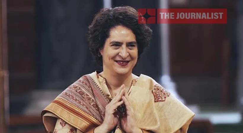 മുഖ്യമന്ത്രി പിണറായി വിജയന്‍ മോദിക്കെതിരെ പോരാടുന്നുവെന്ന് പറയുമ്പോള്‍ ചിരിയാണ് വരുന്നത്: പ്രിയങ്ക ഗാന്ധി