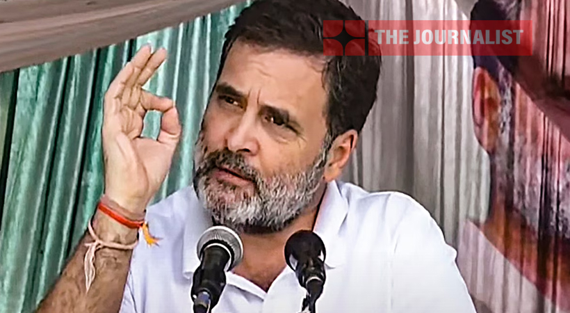 പുതുച്ചേരിക്ക് സംസ്ഥാന പദവി നൽകുമെന്ന് രാഹുൽ ഗാന്ധി വാഗ്ദാനം ചെയ്യുന്നു