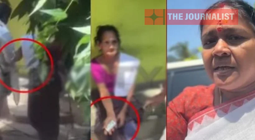 പാലക്കാട് ബിജെപി പണം വിതരണം ആരോപണം; ദൃശ്യങ്ങൾ പുറത്ത്, “അടിച്ചു കരണകുറ്റി പൊട്ടിക്കും” എന്ന ഭീഷണിയുമായി ശോഭാ സുരേന്ദ്രൻ