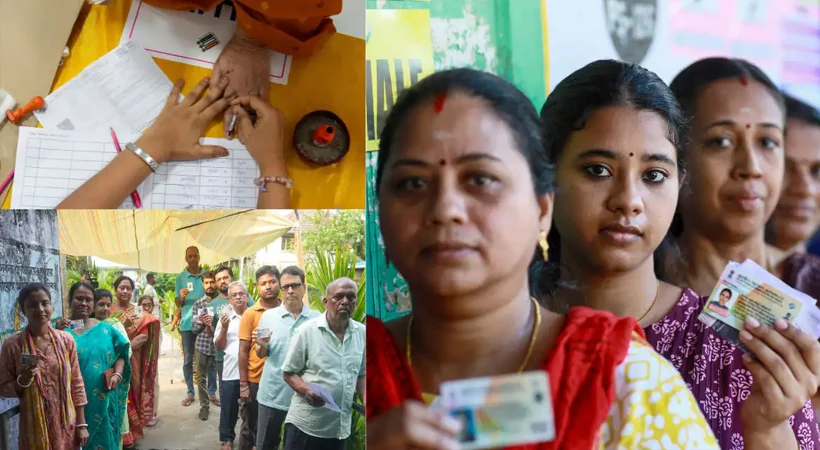 തമിഴ്‌നാട്ടിലും ബംഗാളിലും റെക്കോർഡ് പോളിംഗ് രേഖപ്പെടുത്തി വോട്ടെടുപ്പ് അവസാനിച്ചു