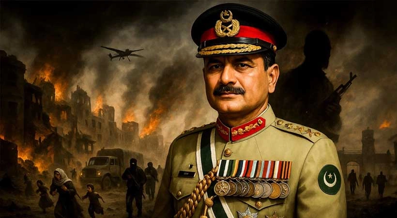തിരശ്ശീലയ്ക്ക് പിന്നിലെ സൈനിക സ്വേച്ഛാധിപത്യം; പാകിസ്ഥാനെ ആഭ്യന്തര യുദ്ധത്തിലേക്ക് തള്ളിവിട്ട് ജനറൽ അസിം മുനീറിന്റെ അധികാരമോഹം