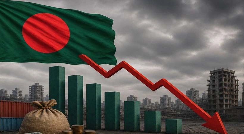 ജിഡിപിയുടെ 8 ശതമാനം മാത്രം വരുമാനം; സാമ്പത്തിക പ്രതിസന്ധിയിൽ ബംഗ്ലാദേശ് യെമനും സുഡാനും ഒപ്പമെന്ന് റിപ്പോർട്ട്