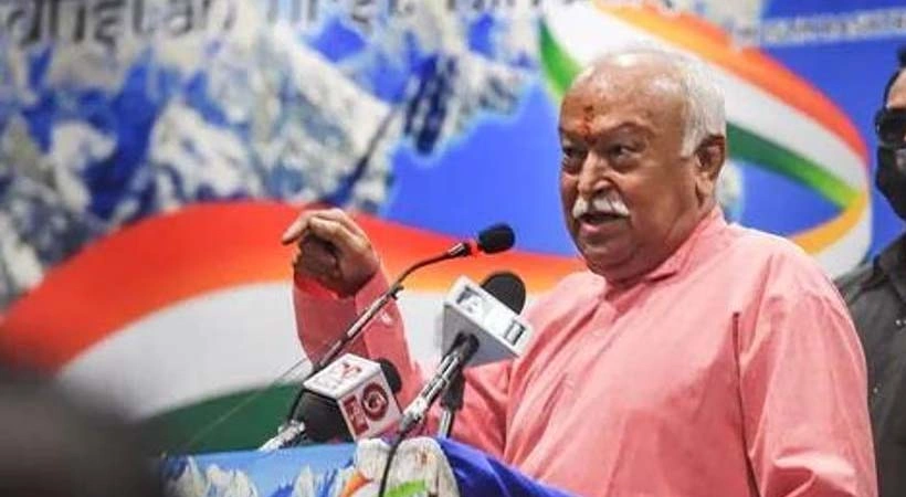 മുസ്ലീങ്ങൾക്ക് ഇന്ത്യയിൽ സ്ഥാനമില്ലെന്ന് പറയുന്നവർ ഹിന്ദുക്കളല്ല: മോഹൻ ഭാഗവത്