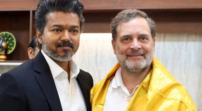 രാഹുലോ വിജയ്‌യോ? 2029 പ്രധാനമന്ത്രി സ്ഥാനാർഥി വിവാദം; ടിവികെ–കോൺഗ്രസ് ബന്ധത്തിൽ വിള്ളൽ
