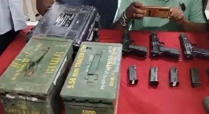 മദ്രാസ് റെജിമെന്റ് ആർമി ആയുധ മോഷണക്കേസ്: പാകിസ്ഥാൻ ബന്ധം അന്വേഷിച്ച് പോലീസ്