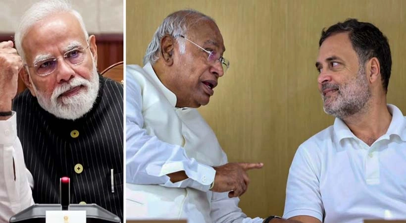 76-ാം ജന്മദിനം; പ്രധാനമന്ത്രി മോദിക്ക് ആരോഗ്യവും ദീർഘായുസ്സും ആശംസിച്ച് രാഹുലും ഖാർഗെയും